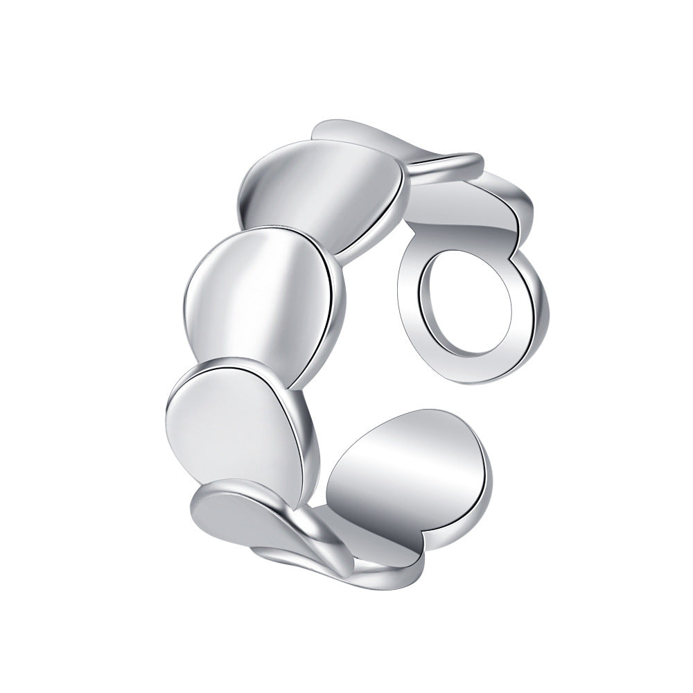 Ring mit Schuppenstruktur Selva — Ansicht 3