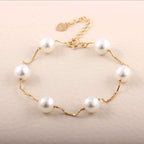 Nora 925 Silver Bead Bracelet — view 4