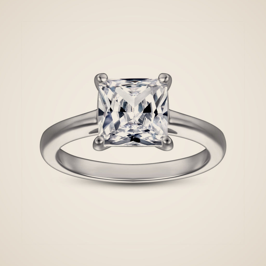 Cornelia Princess-Cut Ring, view 2