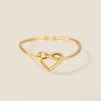 Bora Open Heart Ring — view 10