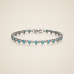 Pulsera tenis de pera Margherita, vista 4