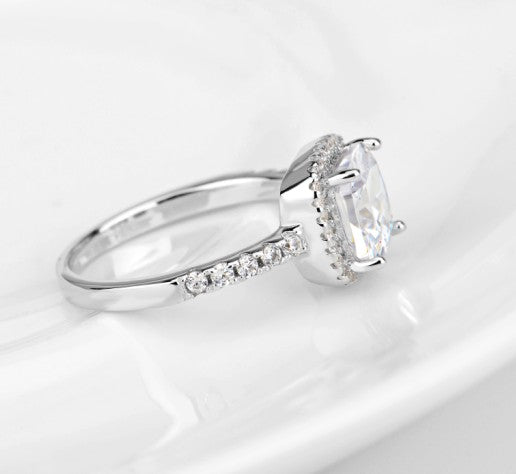 Anillo halo cuadrado Vento — vista 5
