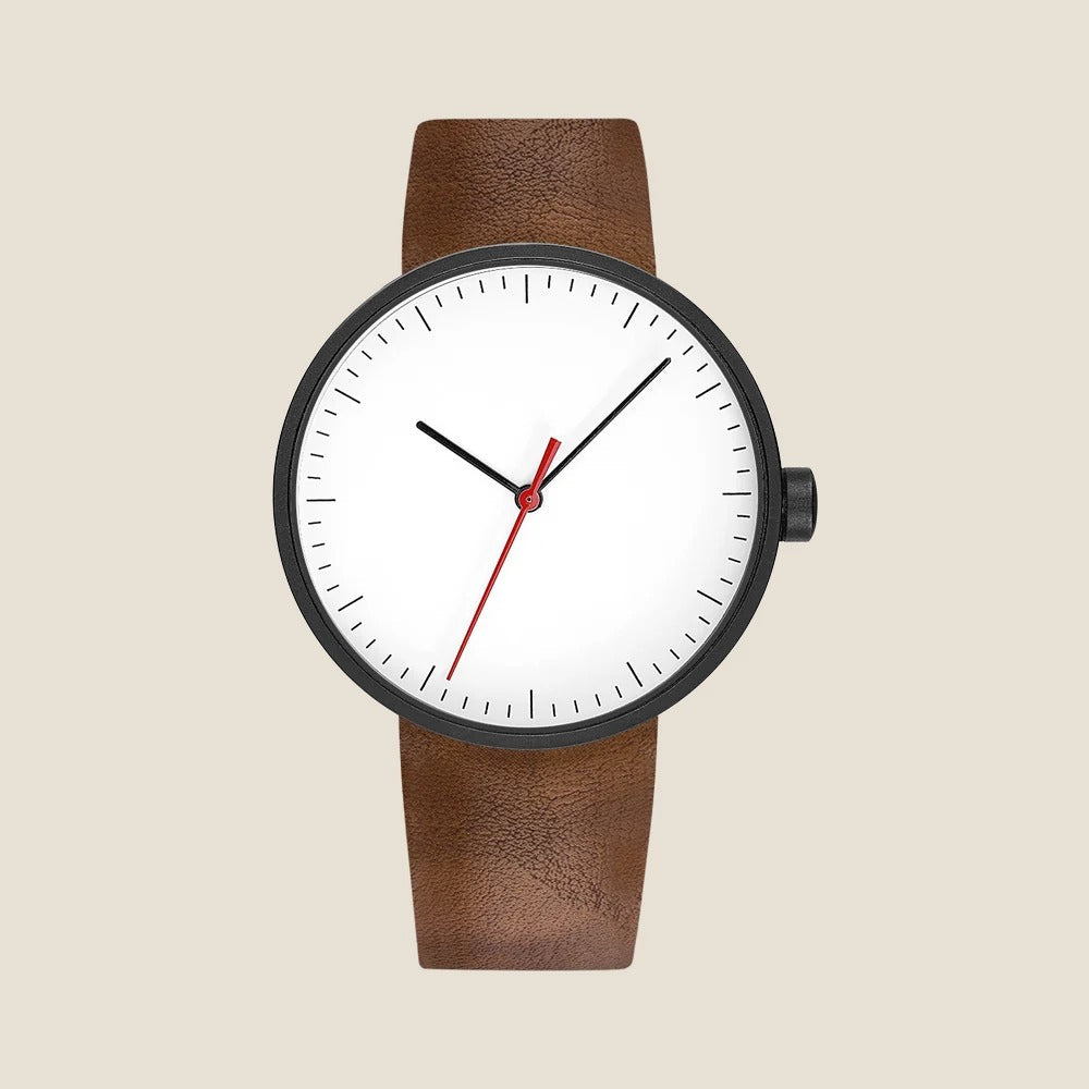 Montre aiguille rouge Rosso — vue 2