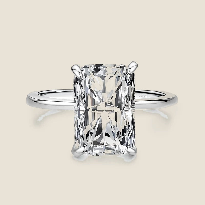 Statement-Ring im Smaragdschliff Zefiro — Ansicht 2