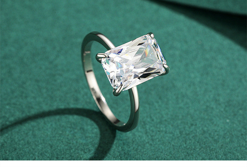 Zefiro Emerald-Cut Statement Ring — view 6