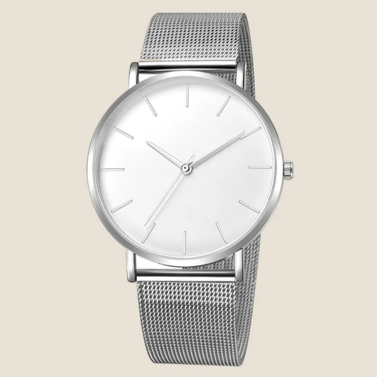 Montre fine bracelet milanais Aurum — vue 8