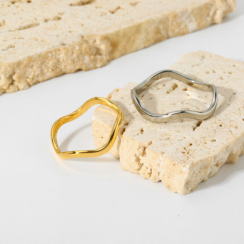 Marina Wavy Ring — view 4