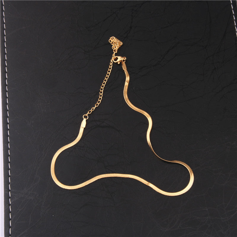 Aura Snake Chain Necklace — view 2