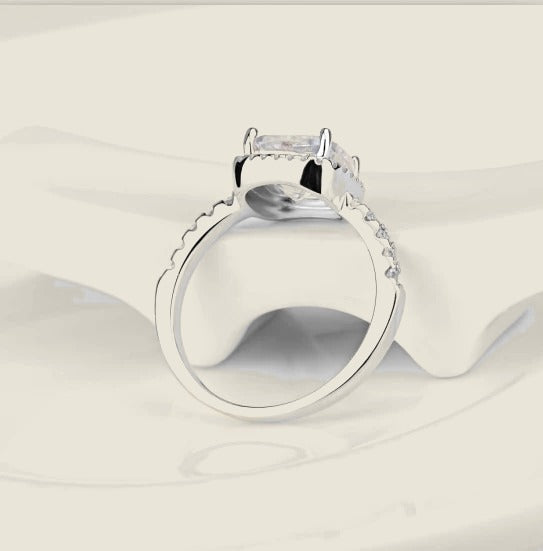 Eckiger Halo-Ring Vento — Ansicht 3