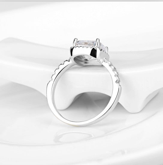 Anillo halo cuadrado Vento — vista 3