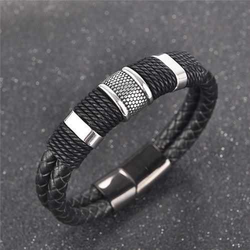 Bruno Braided Cord Bracelet — view 1