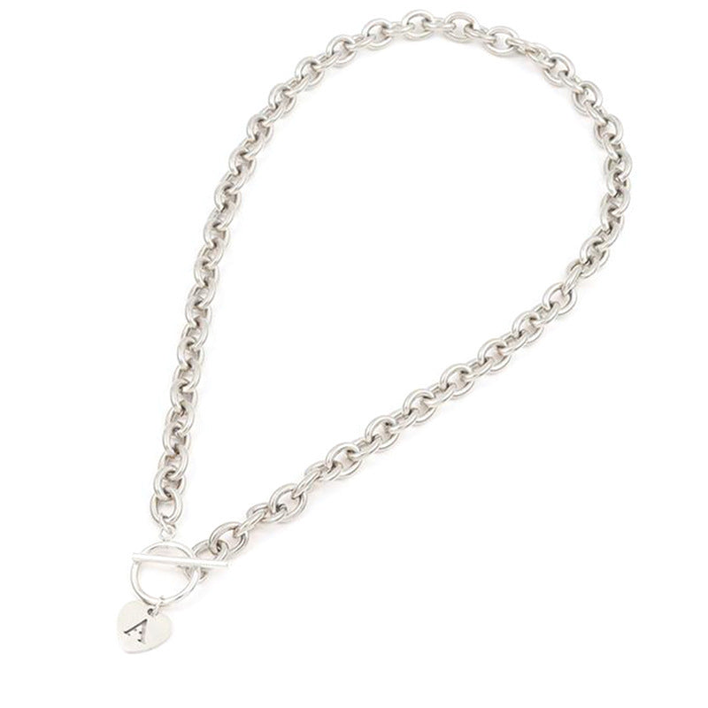 Noemi Initial Heart Necklace — view 5