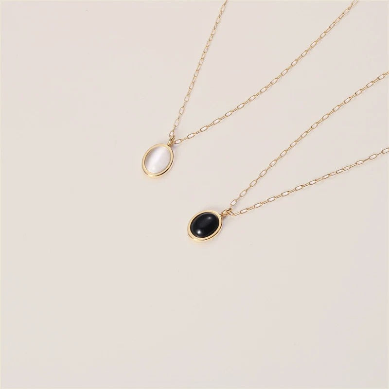 Minimalistische Schlüsselbein-Halskette Vela — Ansicht 11