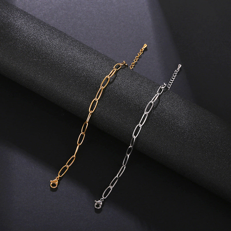 Elsa Oval Link Bracelet — view 5