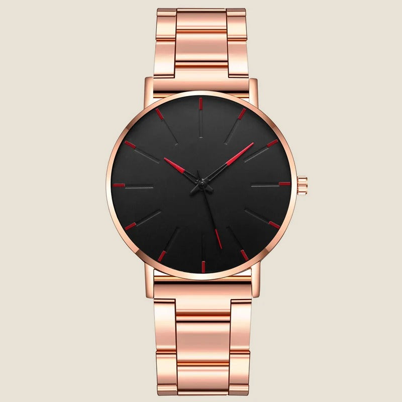 Montre bracelet maillons acier Capo — vue 9
