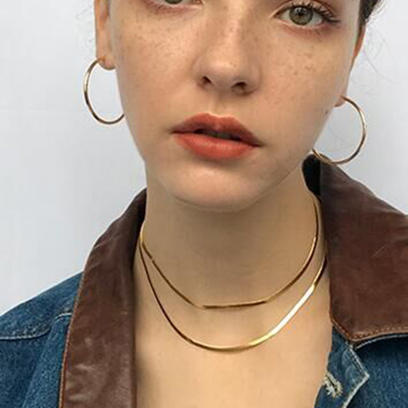Aura Snake Chain Necklace — view 1