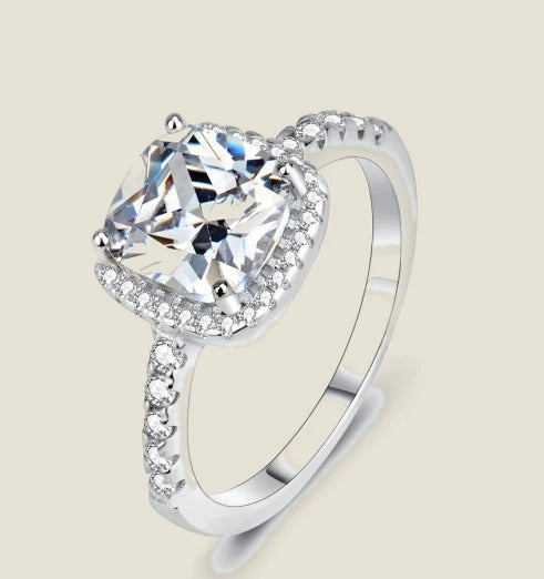 Eckiger Halo-Ring Vento — Ansicht 2