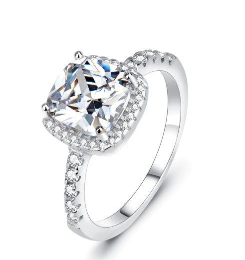 Anillo halo cuadrado Vento — vista 2