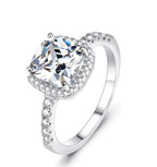 Anillo halo cuadrado Vento — vista 2