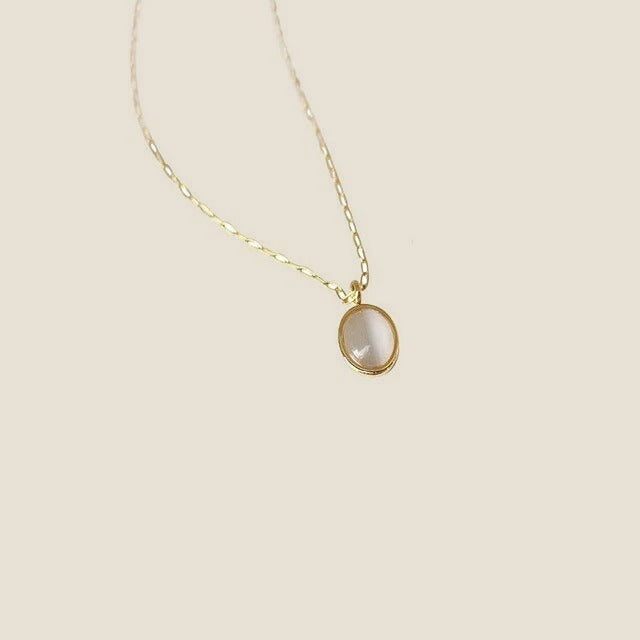Minimalistische Schlüsselbein-Halskette Vela — Ansicht 8