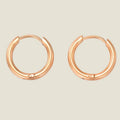 Pia Everyday Hoop Earrings — view 5