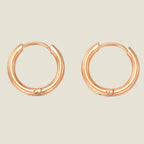 Pia Everyday Hoop Earrings — view 5