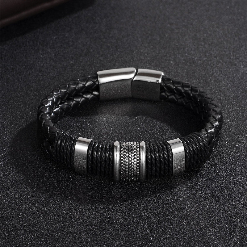 Bruno Braided Cord Bracelet — view 4