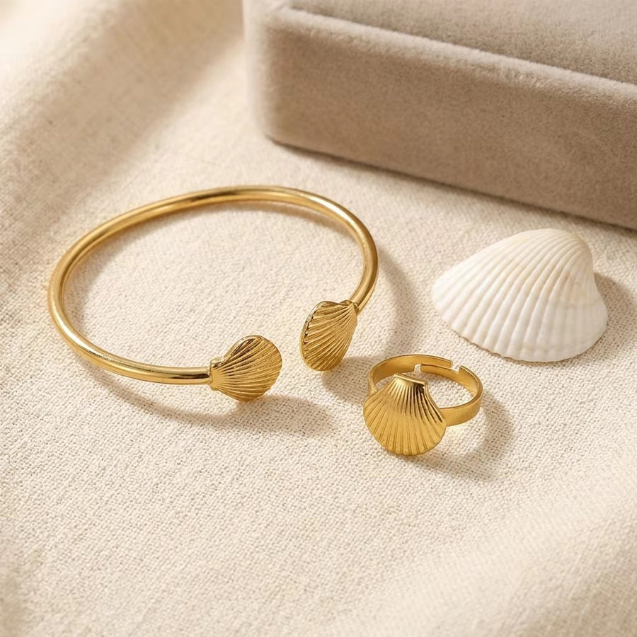 Conchiglia Shell Jewelry Set — view 4