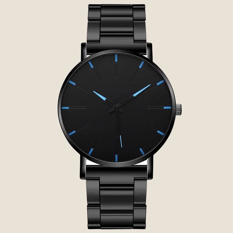 Montre bracelet maillons acier Capo — vue 4