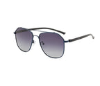 Bram Double-Bridge Aviator Sunglasses — view 5