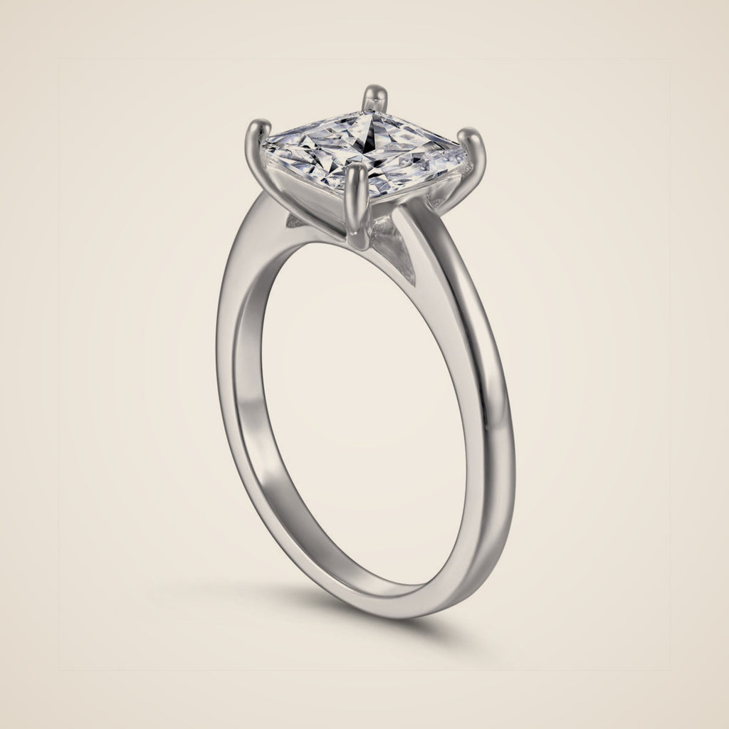 Cornelia Princess-Cut Ring, view 3