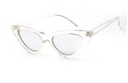 Nia Triangle Cat-Eye Sunglasses — view 17