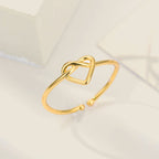Bora Open Heart Ring — view 5