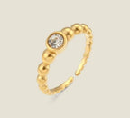 Anello con zircone Gemma — vista 4