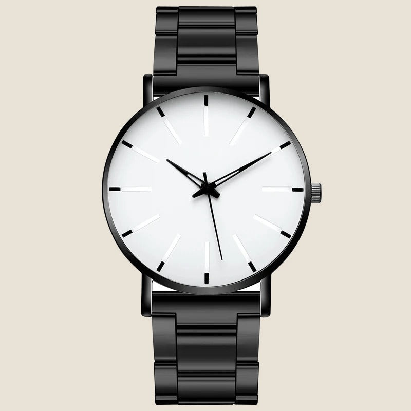 Montre bracelet maillons acier Capo — vue 3