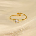 Etna Pavé Open Ring — view 8