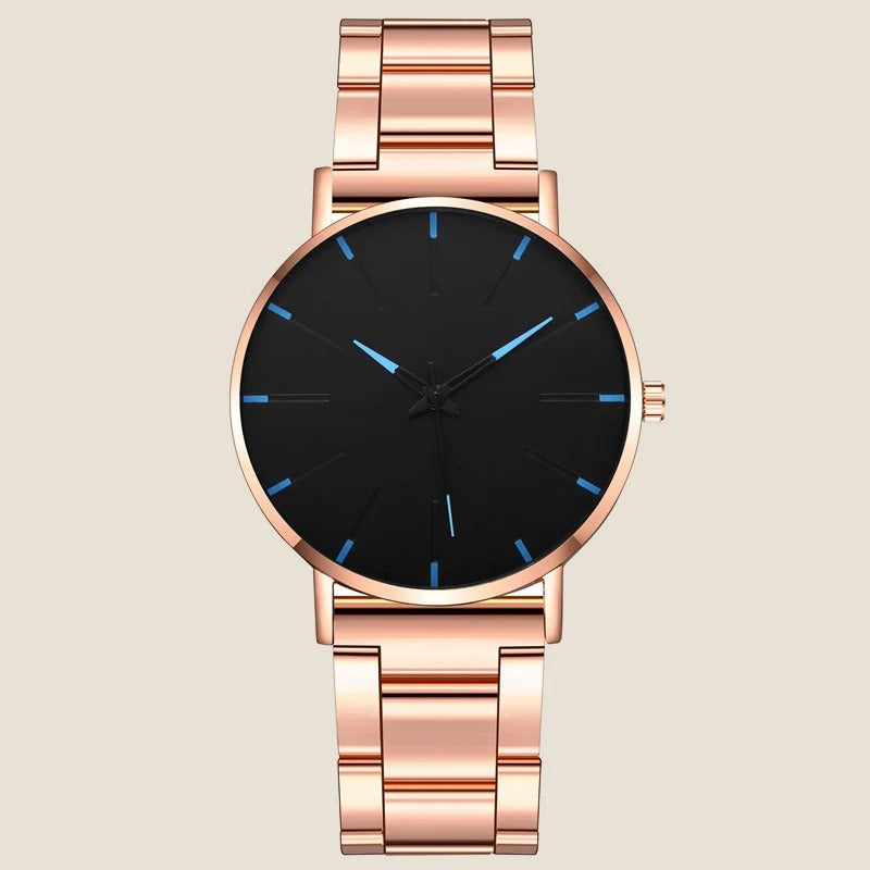 Montre bracelet maillons acier Capo — vue 7