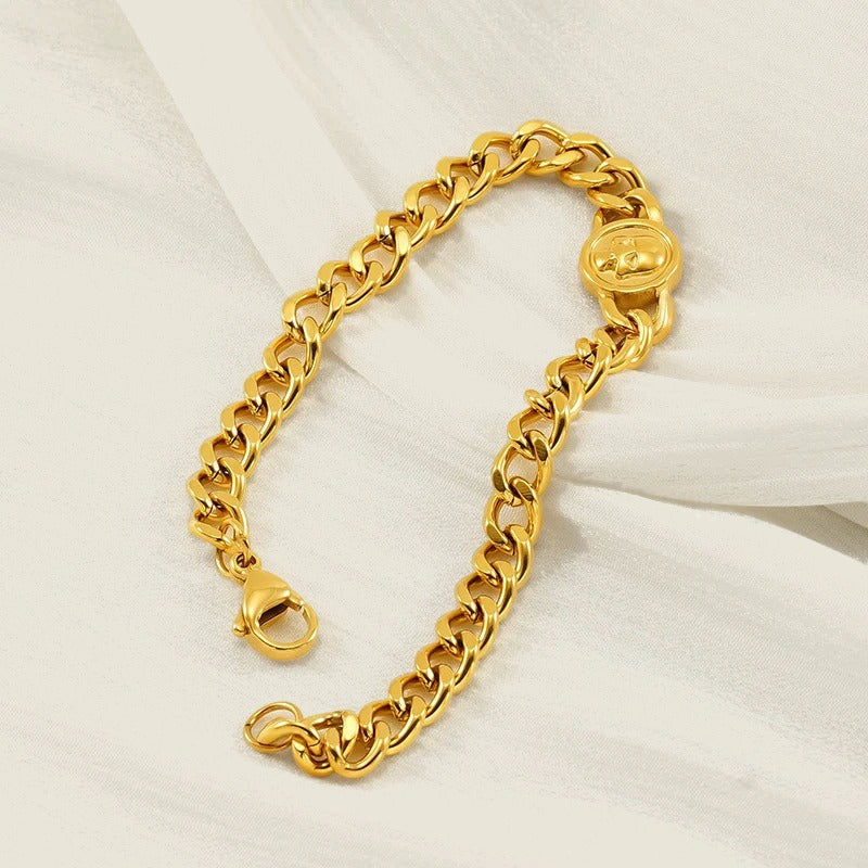 Kubanisches Gliederarmband Sara — Ansicht 2