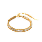 Flora Double Layer Bracelet — view 3