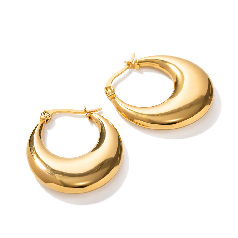 Greta U-Hoop Earrings — view 8