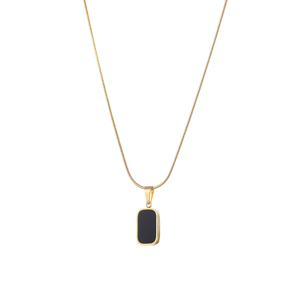 Dante Shell Medallion Necklace — view 3