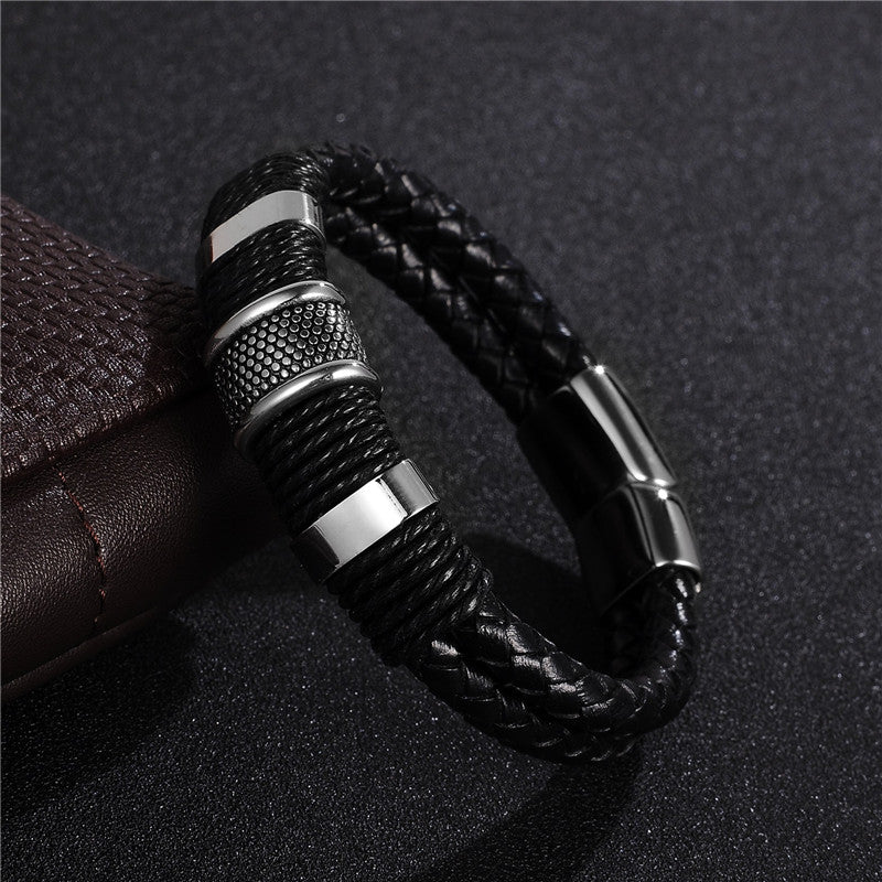 Bruno Braided Cord Bracelet — view 2