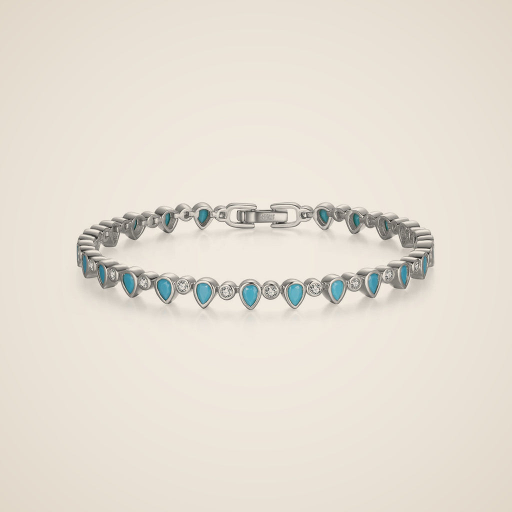 Pulsera tenis de pera Margherita, vista 2