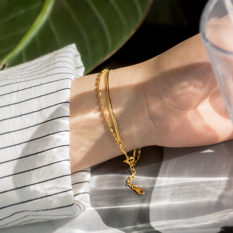 Zoe Frosted Bead Bracelet — view 6