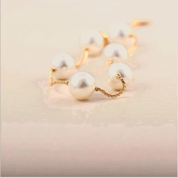 Bracelet perles argent 925 Nora, vue 8