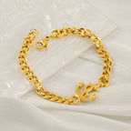 Sara Cuban Link Bracelet — view 11