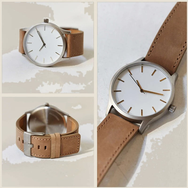 Montre minimaliste à bracelet Nero — vue 5