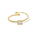 Etna Pavé Open Ring — view 5