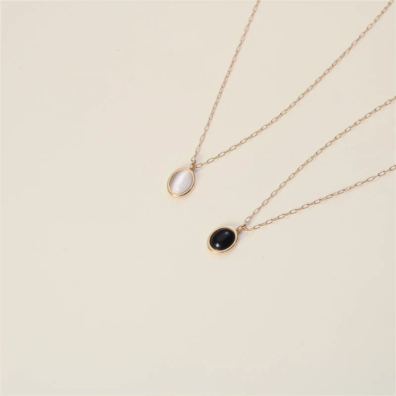 Minimalistische Schlüsselbein-Halskette Vela — Ansicht 9