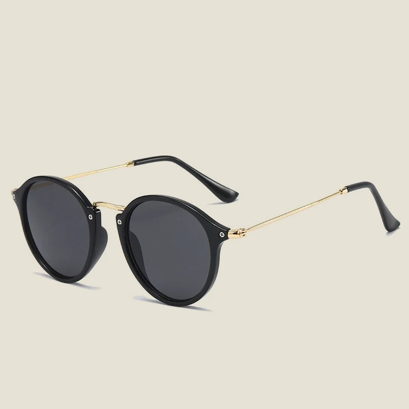 Runde Metall-Sonnenbrille Dex — Ansicht 3